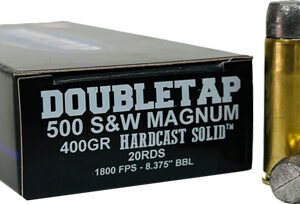 DOUBLETAP 500 S&W 400GR WFNGC - 20RD 25BX/CS