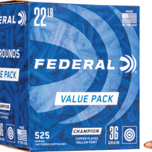 FEDERAL 22LR 36GR HP 1260FPS - 525RD 10BX/CS