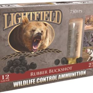 LIGHTFIELD 12GA 2.75" 21-BALL - RUBBER BUCKSHOT 5RD 10BX/CS
