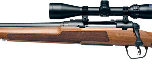SAVAGE AXIS 2 XP 350 LEGEND LH - 18" W/3-9X40 MATTE/HARDWOOD