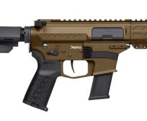 CMMG PISTOL BANSHEE MKG 45ACP - 5" EJECTOR RIP BRACE BRONZE