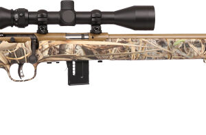 SAVAGE 93 XP CAMO 22WMR 21" ! - W/3-9X40 COYOTE/EVO BRUSH CAMO