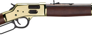 HENRY H6 BIG BOY BRASS 357/38 - SIDE GATE 20" OCTAGON WALNUT