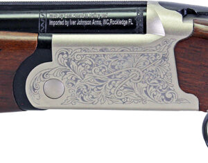 IVER JOHNSON 600LW O/U 20GA 3" - 28"VR SILVER BLACK WALNUT