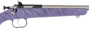 CRICKETT RIFLE G2 22LR PURPLE - SYNTHETIC/BLACK WEB STAINLESS