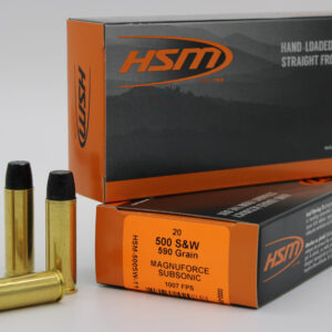 HSM SUBSONIC 500SW HITEK 590GR HCFN 20/25