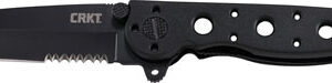 CRKT M16-KZ TANTO - 3" HALF SERRATED BLADE
