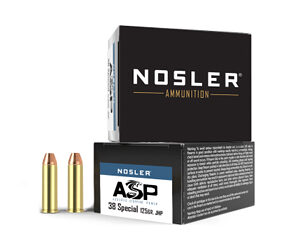 NOSLER ASP 38 SPCL 125GR JHP 20/200