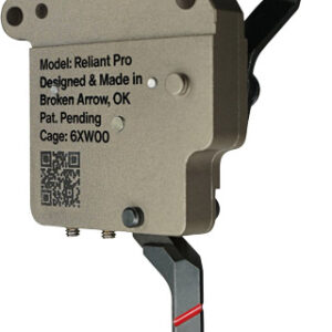 RISE TRIGGER RELIANT PRO REM - 700 1-3LB PULL FLAT FDE/BLACK
