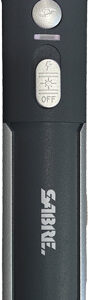 SABRE STUN GUN/FLASHLIGHT - ALARM W/ CASE 1.720uC BLACK