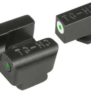 TRUGLO SIGHT SET FOR GLOCK 42/ - 43 TRITIUM PRO WHITE W/U-NOTCH