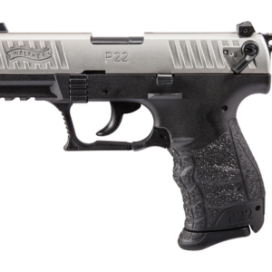 WALTHER P22Q 22LR PSTL NICKEL/BLK 10RD