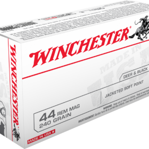 WINCHESTER 44MAG 240GR JSP