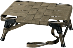 HS STRUT SEAT DELUXE TWO-WAY - COLLAPSIBLE 2" WEBBING OD GRN