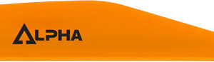 BOHNING ALPHA AR 1250 VANE - 2.8" NEON ORANGE 36PK