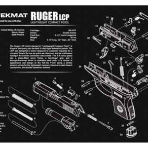 TEKMAT ARMORERS BENCH MAT - 11"x17" RUGER LCP PISTOL