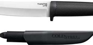 COLD STEEL TANTO LITE 6" TANTO - BLADE PLAIN EDGE W/SHEATH