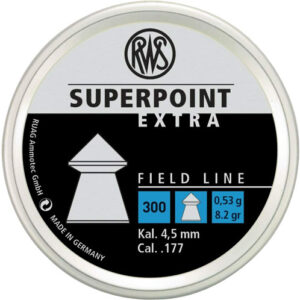 RWS PELLETS 177 SUPERPOINT - EXTRA 8.2 GRAINS 300-PACK
