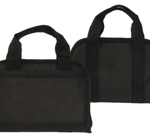 TOC TACTICAL PISTOL CASE - 11" BLACK W/MAGAZINE POCKETS