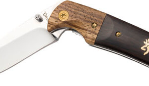 BROWNING KNIFE BUCKMARK - FOLDING HUNTER 3" BLADE WOOD