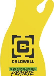 CALDWELL AR500 RIMFIRE PRAIRIE - DOG TARGET 1/4" YELLOW