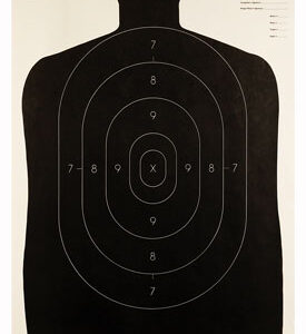 CHAMPION TGT PAPER 24"X45" - B27 POLICE TARGET 100PK