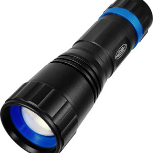 PSF SCOPE FLASHLIGHT WHITE 750 - LUM 4AAA BATTERIES 3 MODES