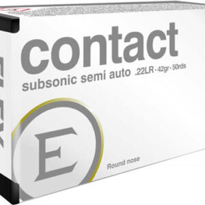 ELEY CONTACT SUBSONIC 22LR - 42GR RN 50RD 100BX/CS