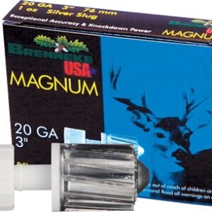 BRENNEKE USA CLASSIC MAGNUM - 20GA 3" 1OZ SLUG 5RD 50BX/CS