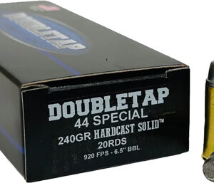 DOUBLETAP 44 SPL 240GR SWC - HARDCAST SOLID 20RD 25BX/CS