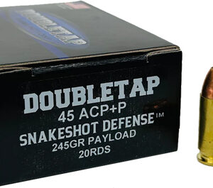 DOUBLETAP 45ACP+P SNAKE SHOT - 20RD 50BX/CS