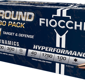 FIOCCHI 5.7X28 300RD 40GR FMJ - 100RD 40GR JHP COMBO PACK