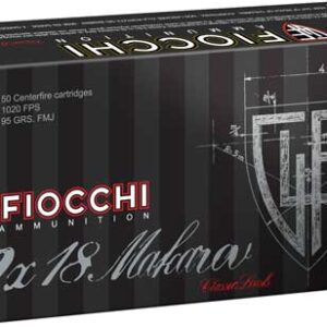FIOCCHI 9MM MAKAROV 95GR FMJ - 50RD 20BX/CS