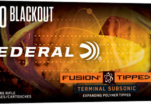 FEDERAL FUSION 300 AAC 190GR - SUBSONIC FUSION 20RD 10BX/CS