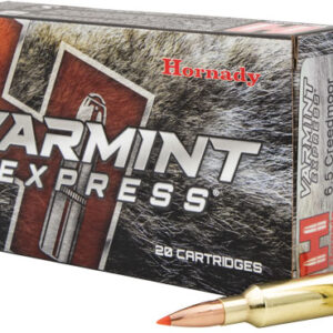HORNADY VARMINT 6.5 CM - 95GR V-MAX 20RD 10BX/CS