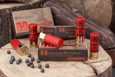 HORNADY 12GA 2.75" #4 BUCK - 24 PELLETS 10RD 10BX/CS