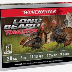 WINCHESTER LONG BEARD TS17 - 20GA 3" 1-9/16OZ #9 5RD 10BX/C