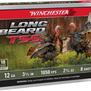 WINCHESTER LONG BEARD TSS 12GA - 3.5" 2 3/4OZ #8 5RD 10BX/CS