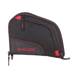 ALLEN CASE AUTO-FIT 9 HANDGUN BLACK RED