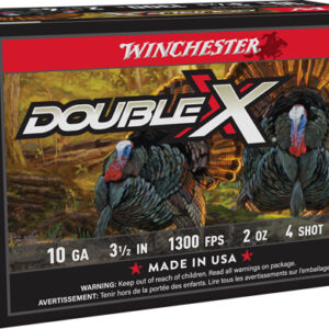 WINCHESTER DOUBLE-X 10GA 3.5" - 2OZ #4 10RD 10BX/CS