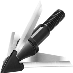 QAD EXODUS BROADHEAD XBOW - 100GR 1.25"CUT SWEPT BLADE 3PK