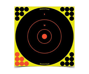 B/C SHT-N-C RND BULLSEYE TGT 12-12"