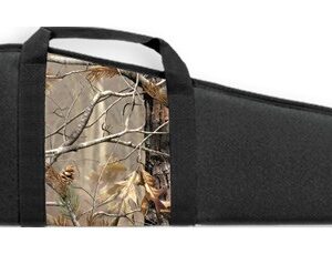 BULLDOG DELUXE RIFLE CASE 48" - BLACK W/ APHD CAMO PANEL