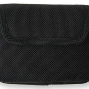 BULLDOG NYLON CELL PHONE HLSTR - MINI 380 AUTO AMBI BLK 5"X4X1"