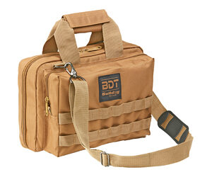 BULLDOG DLX 2 PISTOL RANGE BAG TAN