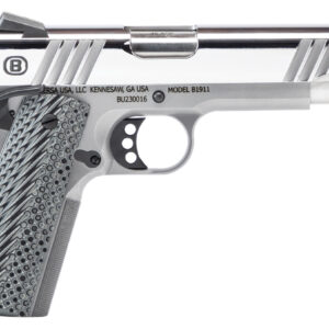 BERSA B1911 45ACP 5 POLISHED SS NS 8RD