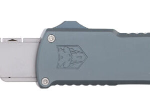 COBRATEC OTF UTILITY KNIFE - GRAY 5.1" OAL LENGTH