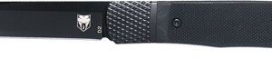 COBRATEC TRAPPER HIDDEN - RELEASE 3.12" BLACK G-10 HNDLE
