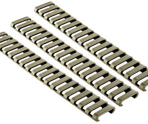 ERGO 18-SLOT LDDR RAIL COVERS 3PK DE