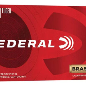FED CHAMPION BRASS 9MM 124GR FMJ 50/20